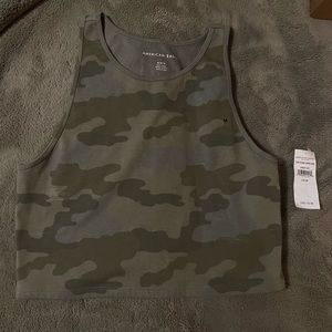 american eagle crop top NWT